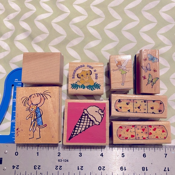 Other - 8 Rubber Stamps: Misc. Pack #2